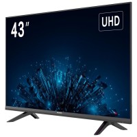 Monitor 43" - Resolução 4K - Taxa de atualização 60 Hz - Contraste 4000:1 - Tempo de resposta 6,5 ms - Altifalantes 2x10 W