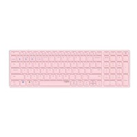 Teclado Sem Fios RAPOO E9700M Multimodo Rosa