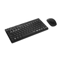 Rapoo Kabelloses Multi-Mode-Deskset 8000M QWERTZ Keyboard + Mouse black