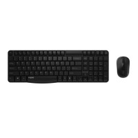 Rapoo Kabelloses Deskset X1800S QWERTZ Keyboard + Mouse black