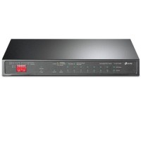 10-Port Gigabit Desktop Switch with 8-Port PoE+