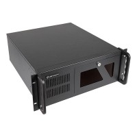 Caixa RACK UK4229 EVO- 19" 4U -  BLACK - 2*USB 3.0 - Sem Fonte