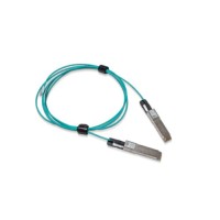 NVIDIA - Cabo de ligação direta 200GBase-AOC - QSFP56 para QSFP56 - 5 m - 5 m - fibra óptica - Active Optical Cable (AOC)