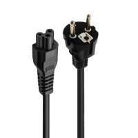 Cabo de Alimentação Ewent IEC C5 1.8m Preto