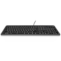 Teclado Iluminado USB | EW | EW3270 | PT lay-out | Preto