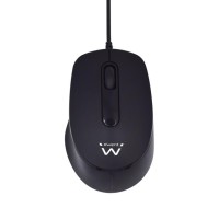 Rato USB | Ewent | Silent 1000DPI | Preto