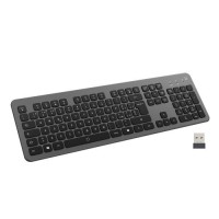 EWENT TECLADO SLIM MULTICONEXION BT Y WIFI, RETROILUMINADO - 1399780