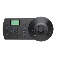 Teclado de controlo IP X-Security - Ecrã LCD - Conexão RS485 / RS422 / / RJ45 / RS232 - Joystick 3 axis
