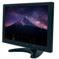 Monitor 10" - Resolução WXGA - Taxa de atualização 60 Hz - Contraste 800:1 - Tempo de resposta 12 ms - BNC - CVBS