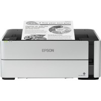 Epson EcoTank ET-M1180 - Impressora - P/B - Duplex - jacto de tinta - recarregável - A4/Legal - 1200 x 2400 ppp - até 20 ppm - capacidade: 250 folhas - USB 2.0, LAN, Wi-Fi