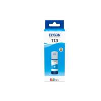 113 EcoTank Pigment Cyan ink bottle