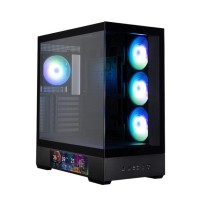 CAJA ZALMAN P40 DS ATX 4 XVENT 120MM ARGB 2XUSB 3.0 NEGRO S/N FUENTE