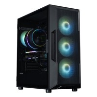 CAJA ZALMAN I3 NEO ARGB V2 ATX 4XVENT 120MM 2XUSB 3.0 NEGRO S/N FUENTE