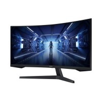 Monitor Gaming Ultrapanorámico Curvo Samsung Odyssey G5 LC34G55TWWP 34"/ UWQHD/ 1ms/ 165Hz/ VA/ Negro