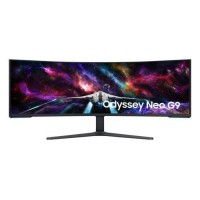 144cm/57" (7680x2160) Samsung Odyssey Neo G9 S57CG952NU 32:9 Dual UHD HDR1000 Curved 1ms 240Hz HDMI DP USB Black/White