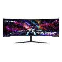 144cm/57" (7680x2160) Samsung Odyssey Neo G9 S57CG954NU 32:9 DualUHD VA Curved 1ms 240Hz DP HDMI USB Black/White 144cm/57" (7680x2160) Samsung Odyssey Neo G9 S57CG954NU 32:9 DualUHD VA Curved 1ms 240Hz DP HDMI USB Black/White