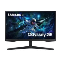 Monitor Gaming Curvo Samsung Odyssey G5 S27CG552EU 27"/ QHD/ 1ms/ 165Hz/ VA / Negro