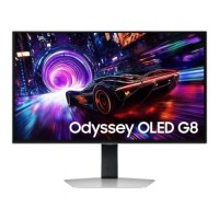 Monitor Gaming Samsung Odyssey OLED G8 G81SF S27FG816SU 27"/ 4K/ 0.03ms/ 240Hz/ QD-OLED/ Regulable en altura/ Plata