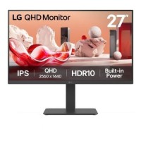 68,6cm/27" (2560x1440) LG 27BA45QB-B 16:9 IPS 5ms 75Hz HDR10 2xHDMI DP Speaker Pivot Black