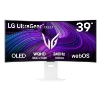 Monitor Curvo Gaming LG UltraGear 39" 39GX90SA-W OLED WQHD
