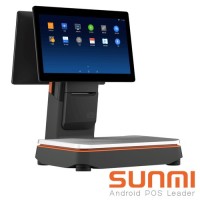 S2, SUNMI OS, A7.1, 15.6"+15.6" touch screen, 4GB+64GB, Wifi, 1-Y