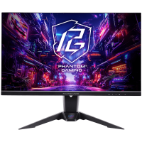 Monitor AsRock 27" PG27QFT2A QHD IPS 180Hz 1ms Pivot 2x HDMI 1x DP Antena Wi-Fi Integrada