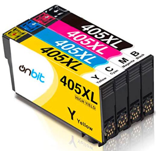 Conjunto 4 Tinteiros Epson 405 XL Compatíveis