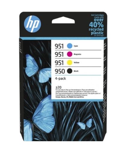 HP 950 / 951 Combo Pack 4 Tinteiros Originais 6ZC65AE