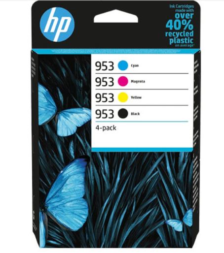 HP 953 Combo Pack 4 Tinteiros Originais (6ZC69AE)