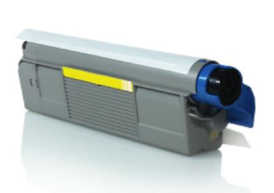 Toner OKI Compatível C612 Amarelo (46507505)